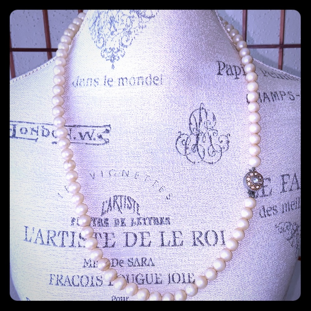 Vintage Judy Lee faux pearls